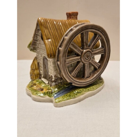 Vintage Otagiri 1979 Water Wheel Music Box “Down By The Old Stream” - Picture 1 of 7